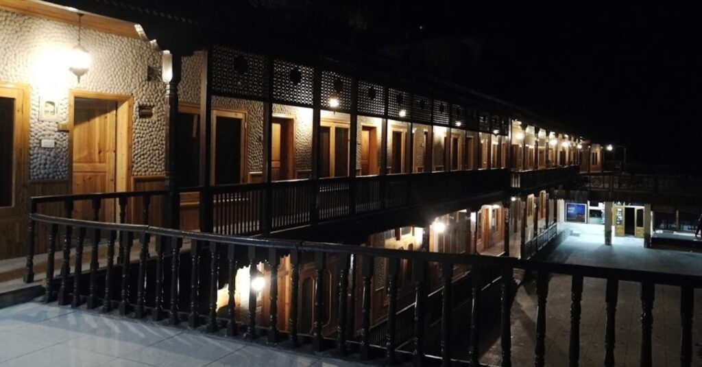 Hunza Embassy Hotel NIGHT VIEW