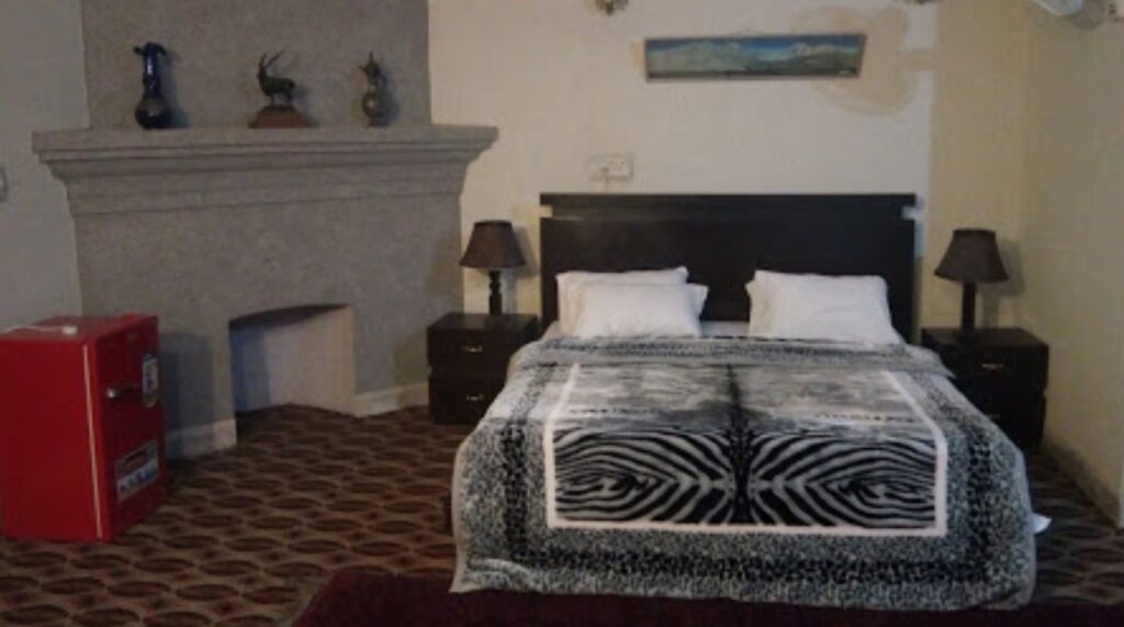 Legend Hotel Chitral master bed room
