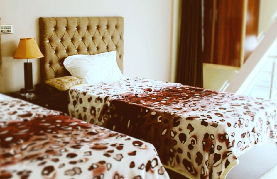 Muzaffarabad View Hotel bed room