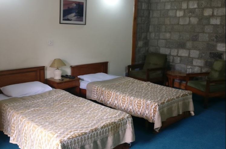 PTDC Motel Hunza bed room