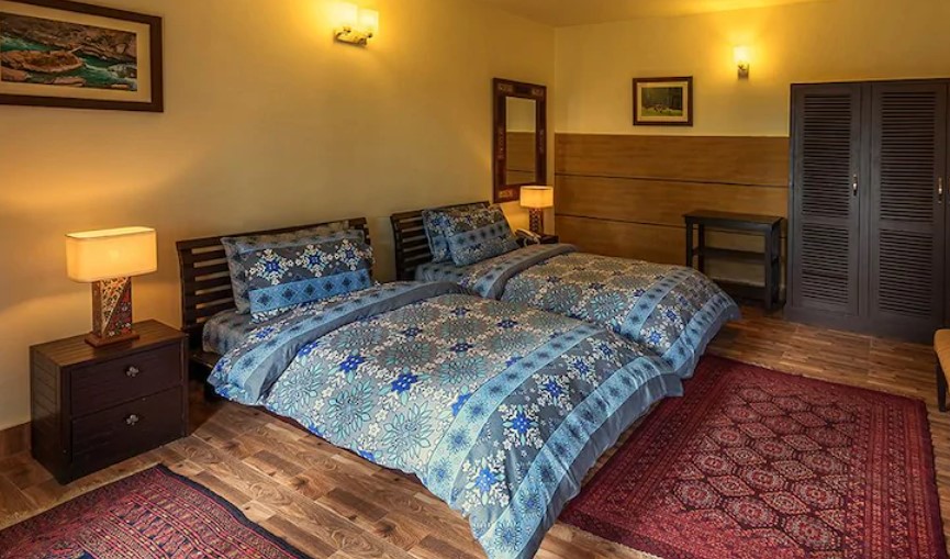 Arcadian Blue Pines Luxury Resort murree bedroom