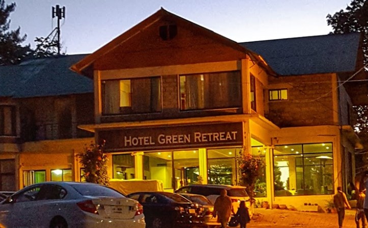 Green Retreat Hotel Nathia gali evening