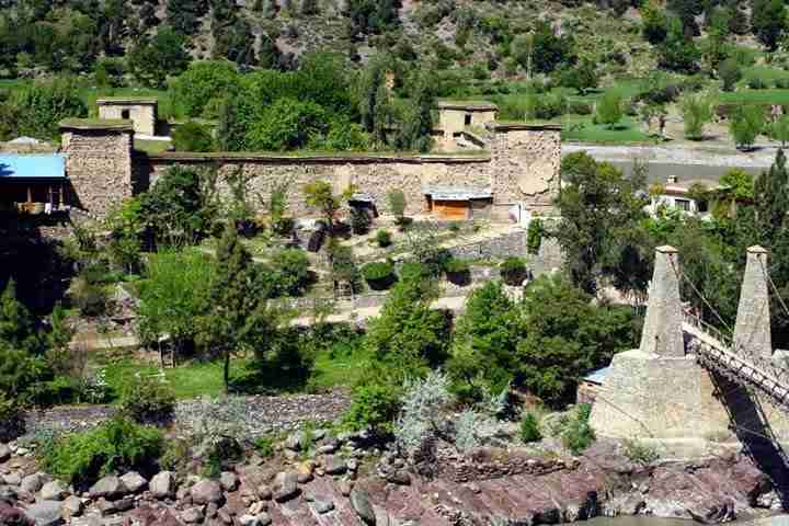 Nagar Fort and resort in Chitral
