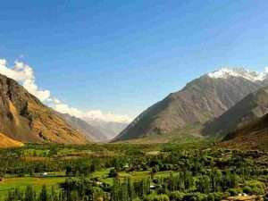 chitral valley in summer